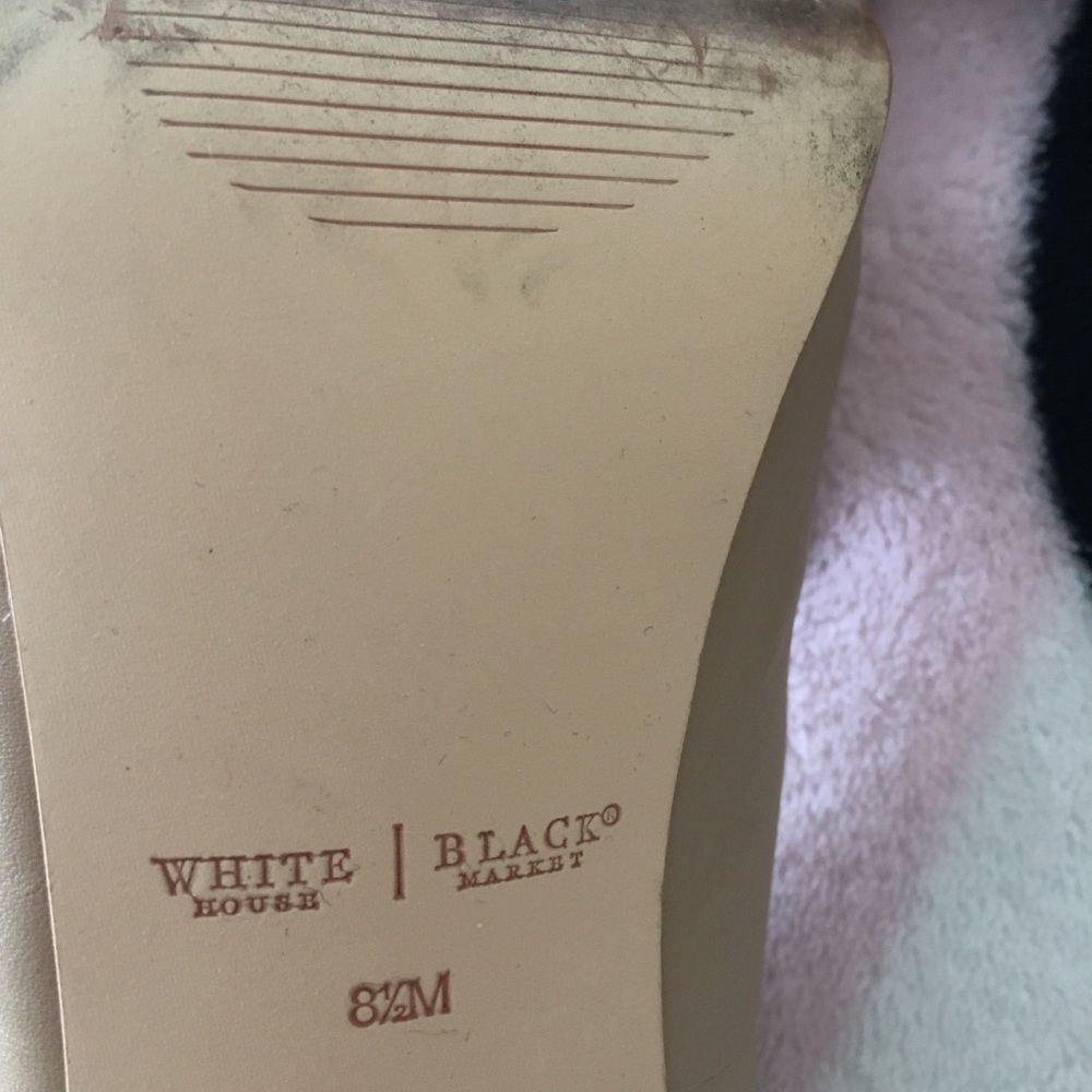 White House Black Market Heel 4”, size 8 1-2 - Picture 6 of 7